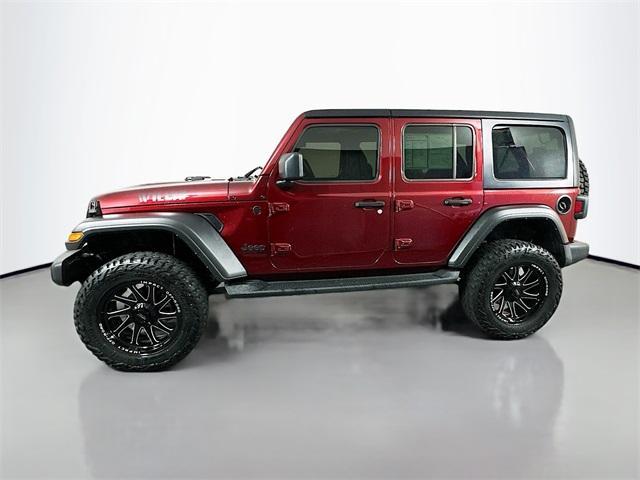 used 2021 Jeep Wrangler Unlimited car, priced at $32,999