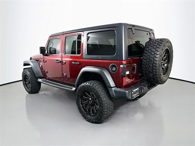 used 2021 Jeep Wrangler Unlimited car, priced at $32,999