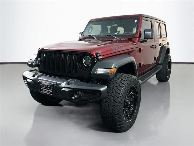 used 2021 Jeep Wrangler Unlimited car, priced at $32,999