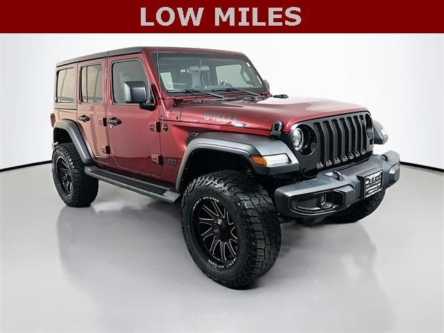 used 2021 Jeep Wrangler Unlimited car, priced at $32,999