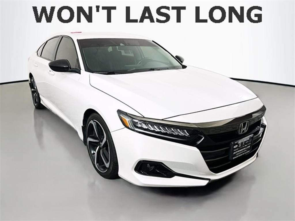 used 2021 Honda Accord car, priced at $22,987