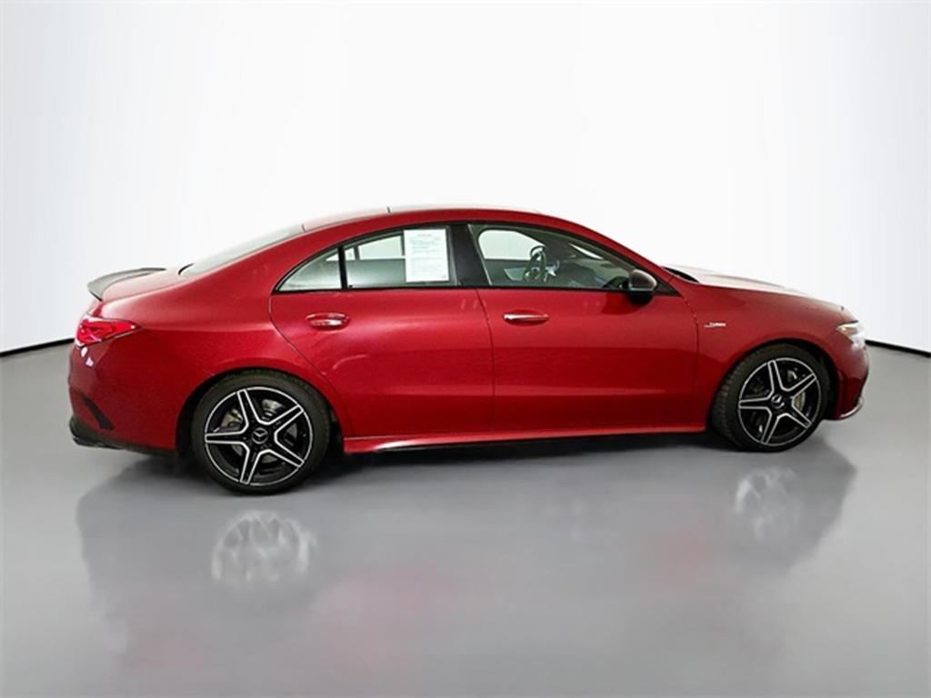 used 2021 Mercedes-Benz AMG CLA 35 car, priced at $34,149