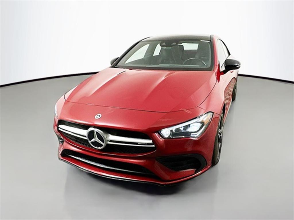 used 2021 Mercedes-Benz AMG CLA 35 car, priced at $34,149