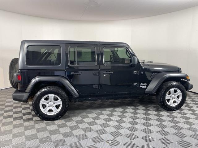 used 2020 Jeep Wrangler Unlimited car, priced at $24,762