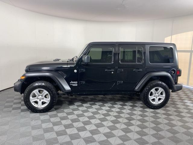 used 2020 Jeep Wrangler Unlimited car, priced at $24,762