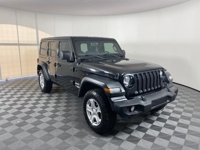 used 2020 Jeep Wrangler Unlimited car, priced at $24,762