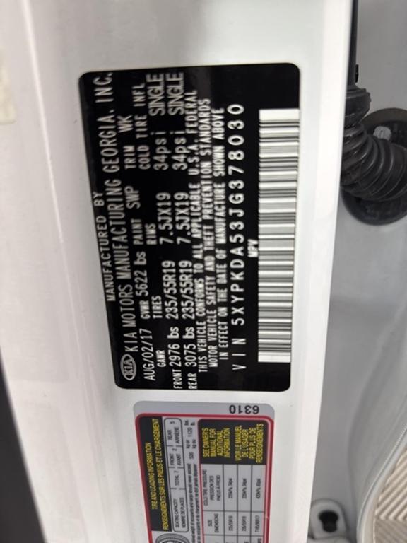 used 2018 Kia Sorento car, priced at $12,924