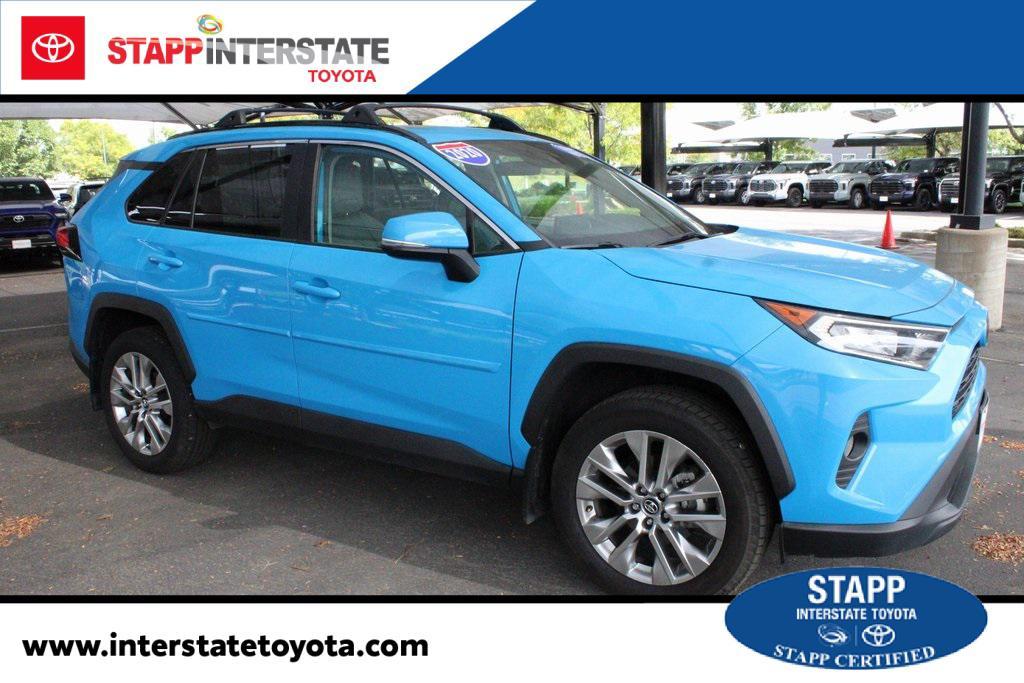 used 2020 Toyota RAV4 car, priced at $28,600