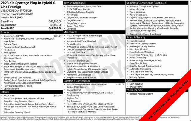 used 2023 Kia Sportage car, priced at $23,600