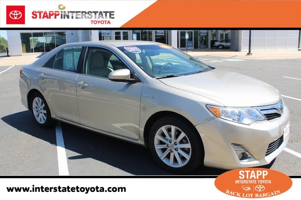 used 2013 Toyota Camry Hybrid car, priced at $9,900