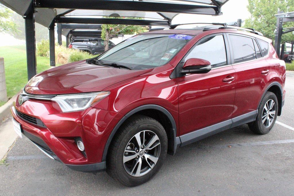 used 2018 Toyota RAV4 car, priced at $18,300