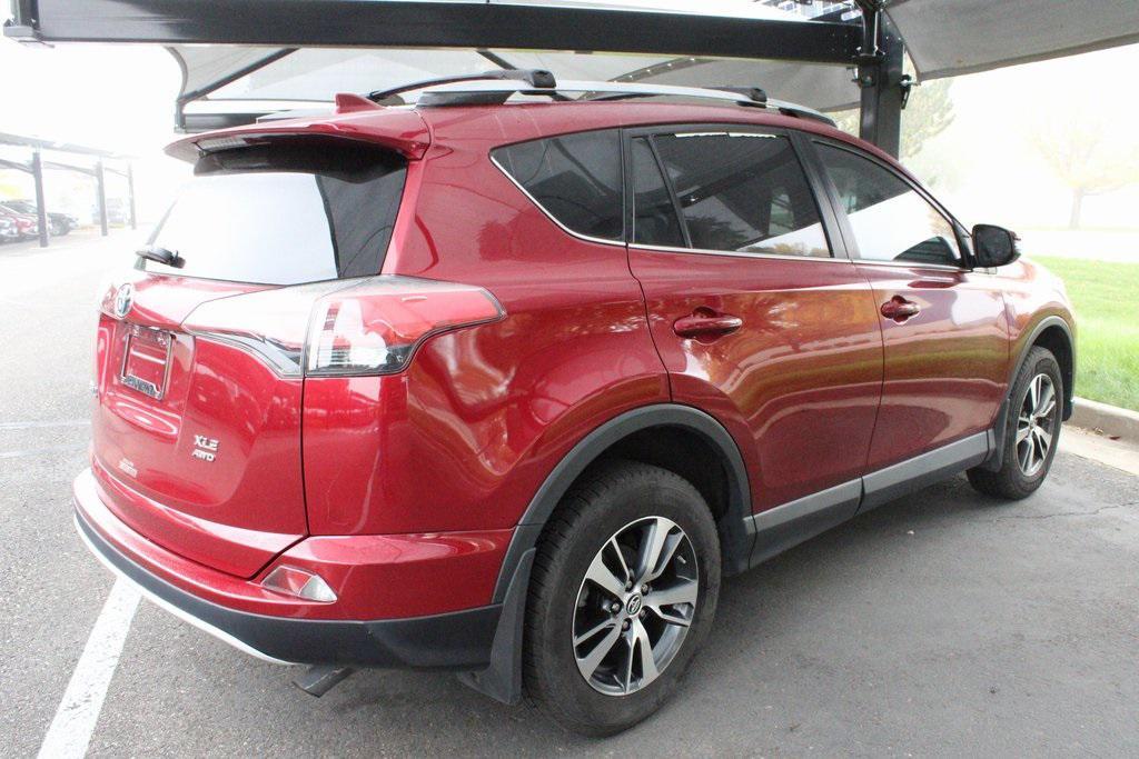 used 2018 Toyota RAV4 car, priced at $18,300