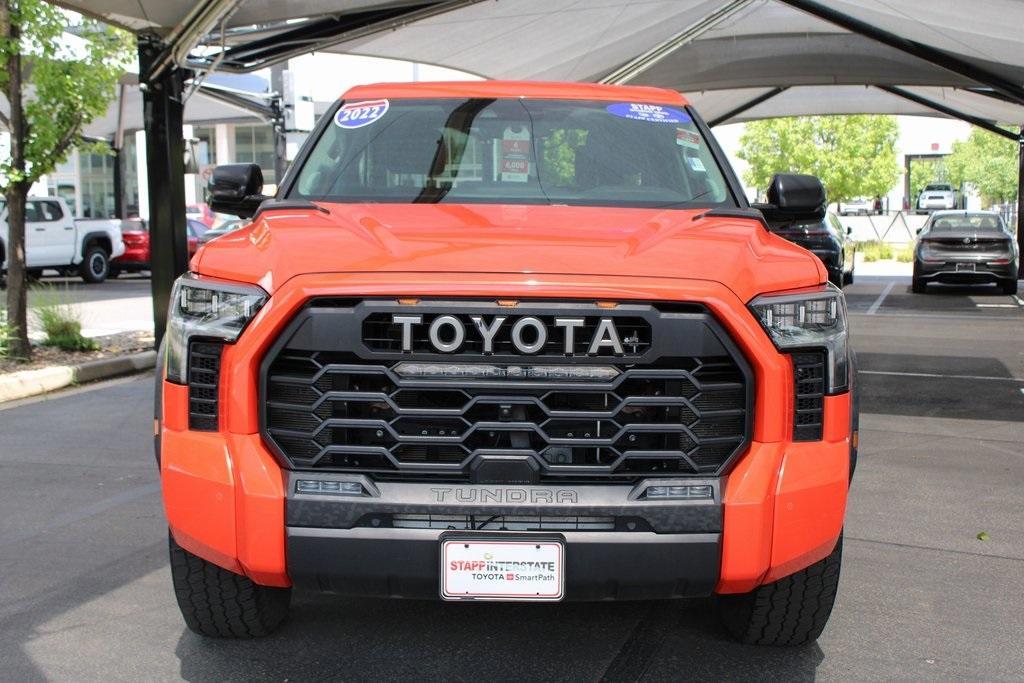 used 2022 Toyota Tundra Hybrid car, priced at $56,600