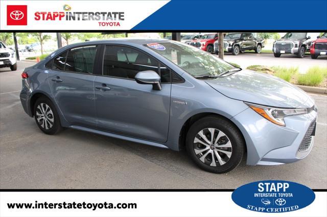 used 2021 Toyota Corolla Hybrid car, priced at $16,900