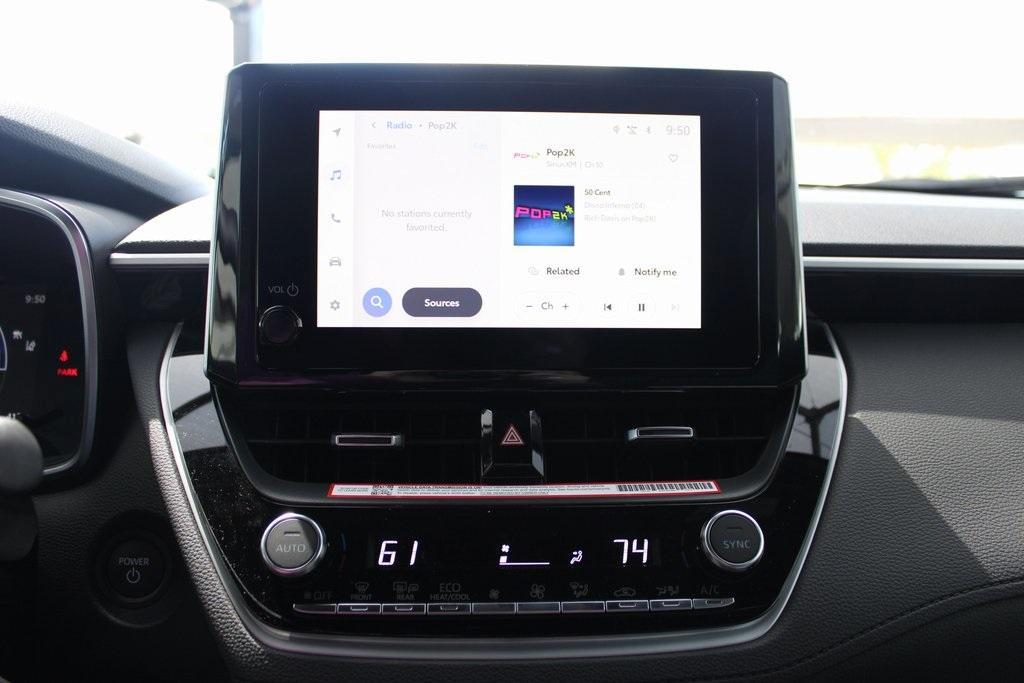 new 2025 Toyota Corolla Cross Hybrid car, priced at $35,823