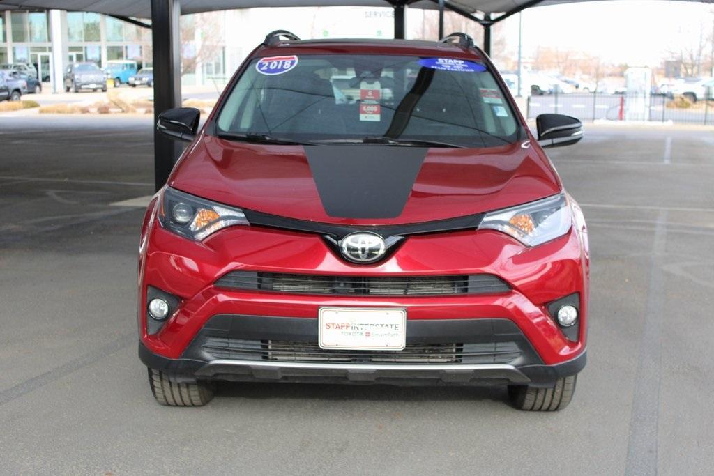 used 2018 Toyota RAV4 car, priced at $24,600