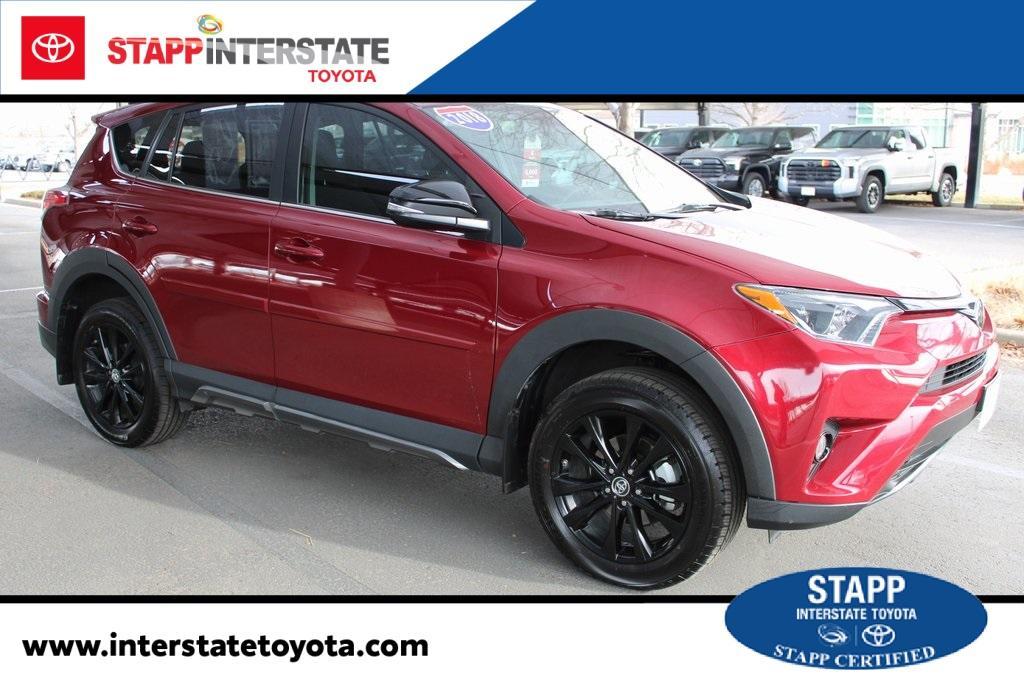 used 2018 Toyota RAV4 car, priced at $24,600