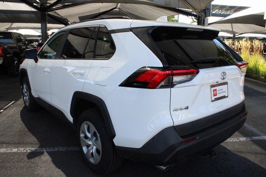 used 2021 Toyota RAV4 car, priced at $25,500