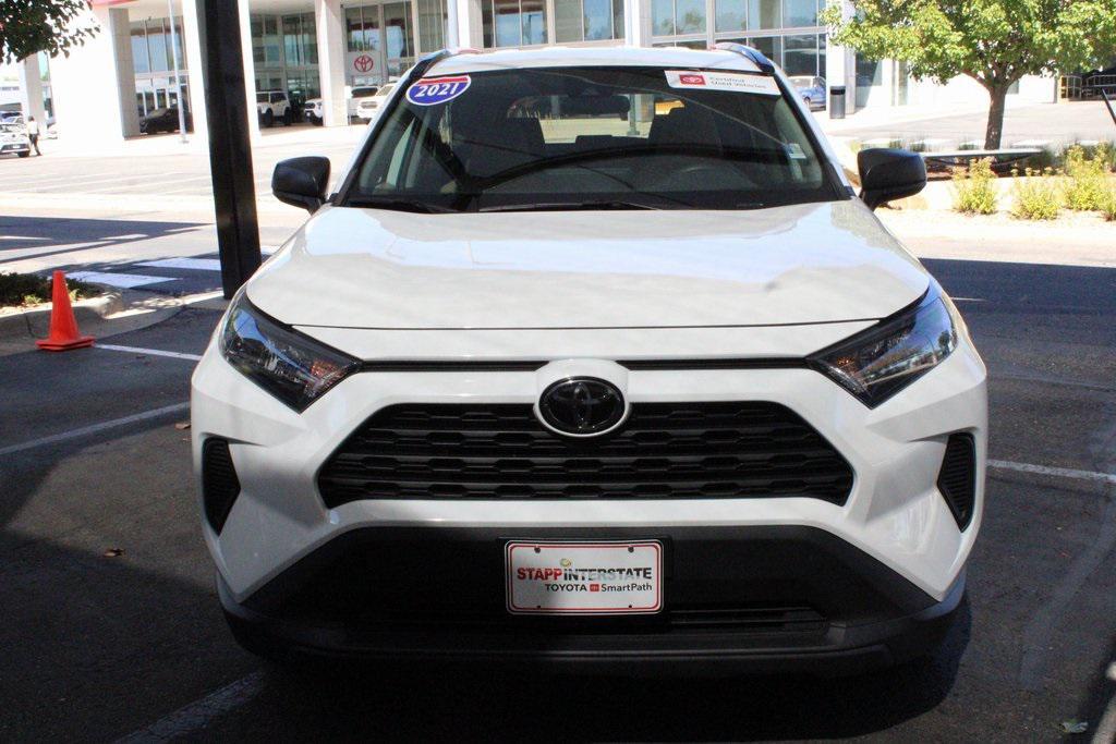 used 2021 Toyota RAV4 car, priced at $25,500