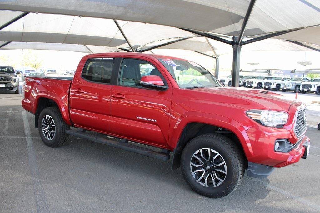 used 2021 Toyota Tacoma car, priced at $27,600