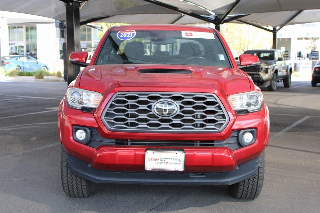 used 2021 Toyota Tacoma car, priced at $27,600