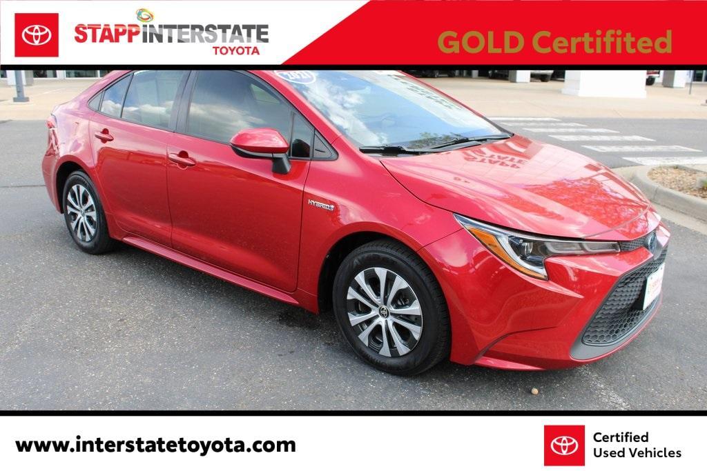 used 2021 Toyota Corolla Hybrid car, priced at $22,900