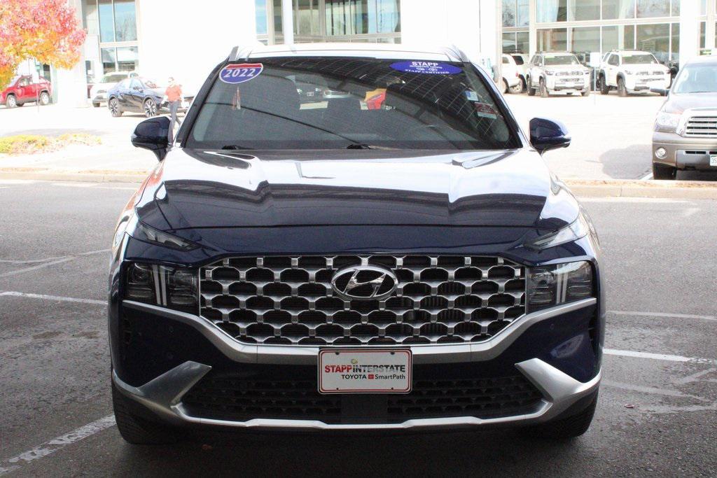 used 2022 Hyundai Santa Fe car, priced at $27,900