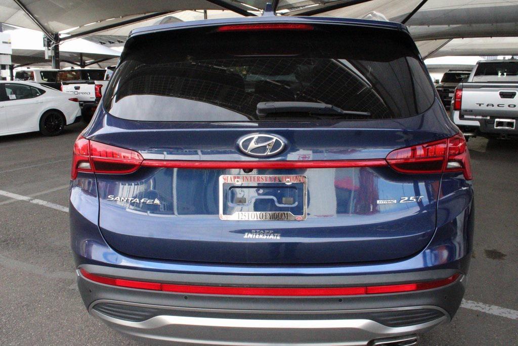 used 2022 Hyundai Santa Fe car, priced at $27,900