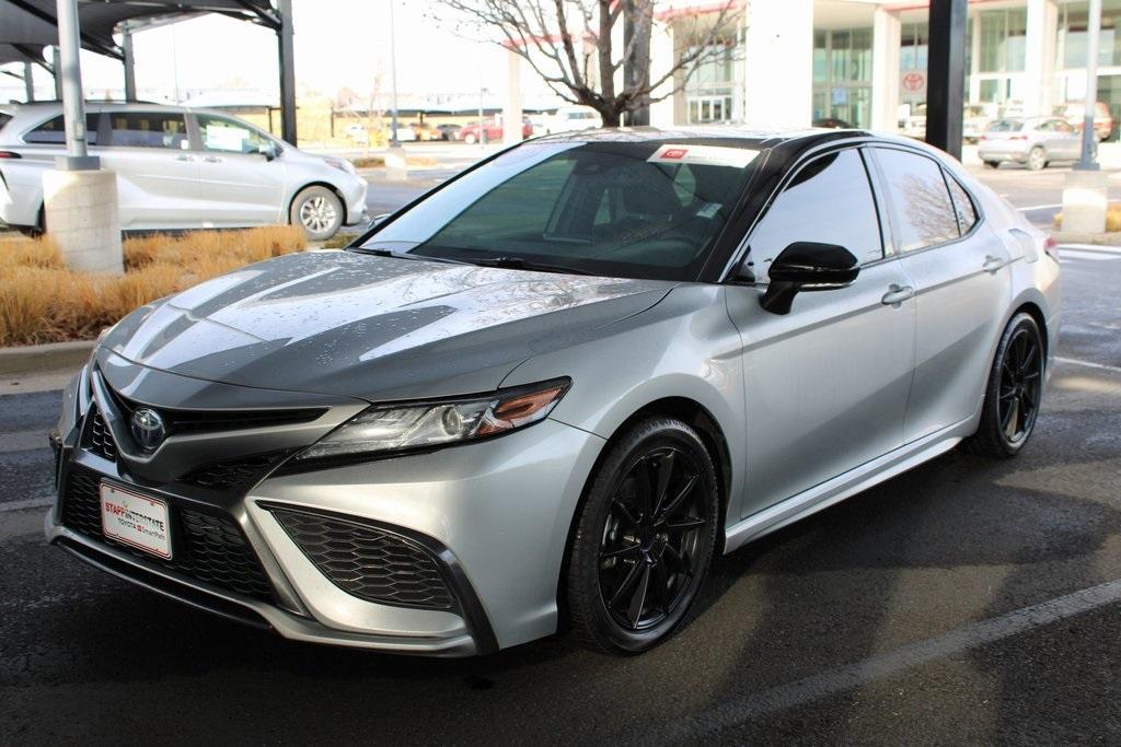 used 2022 Toyota Camry Hybrid car, priced at $25,600