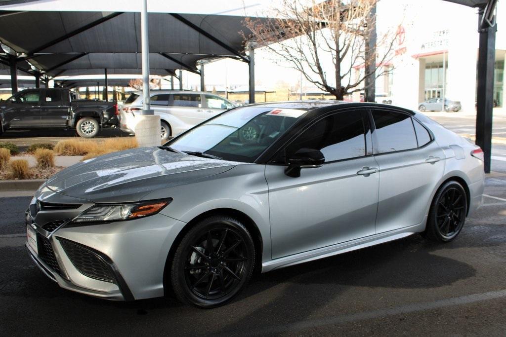 used 2022 Toyota Camry Hybrid car, priced at $25,600