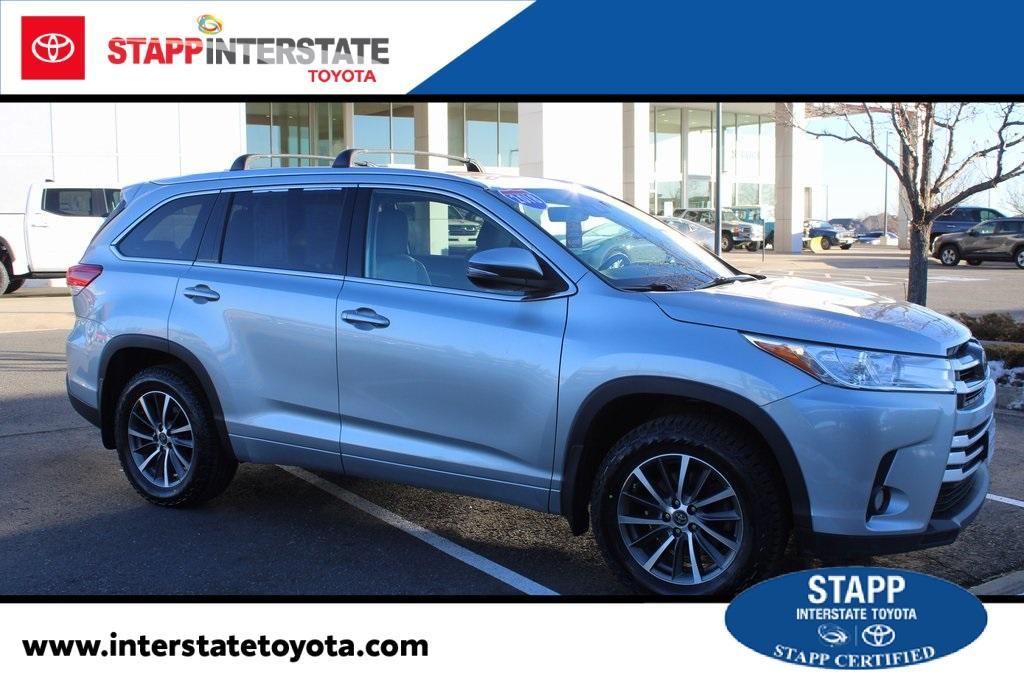 used 2018 Toyota Highlander car, priced at $23,900