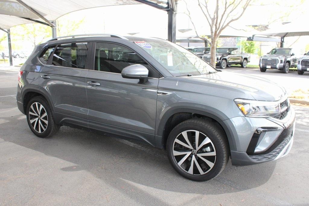used 2022 Volkswagen Taos car, priced at $22,600