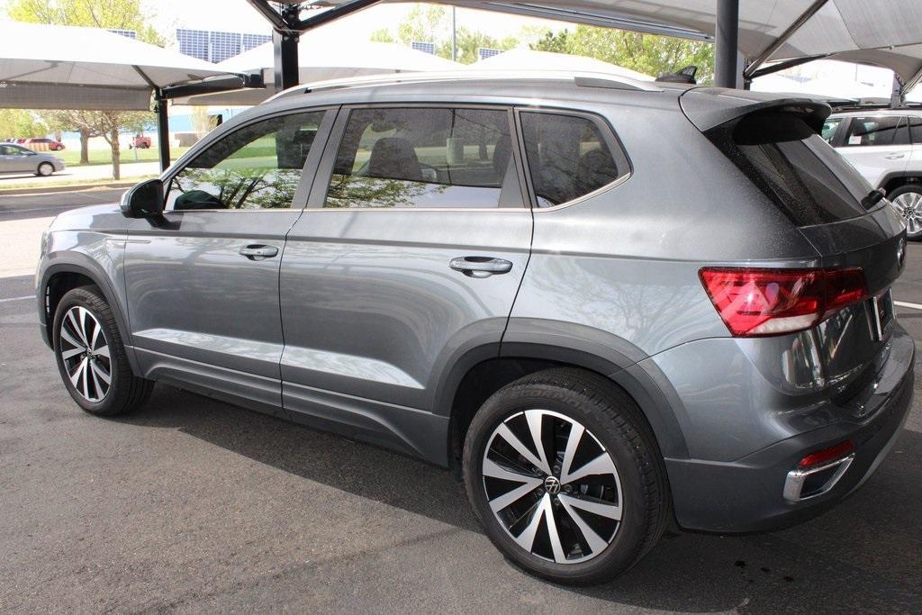 used 2022 Volkswagen Taos car, priced at $22,600