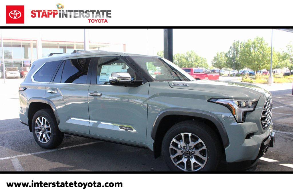 new 2025 Toyota Sequoia car, priced at $87,845
