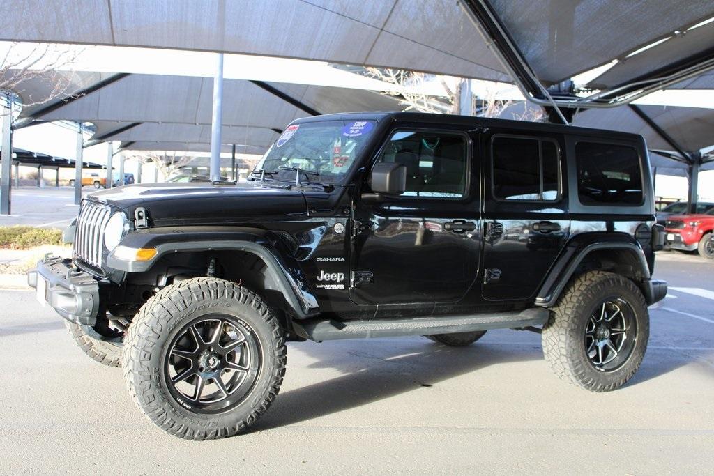 used 2020 Jeep Wrangler Unlimited car, priced at $28,900