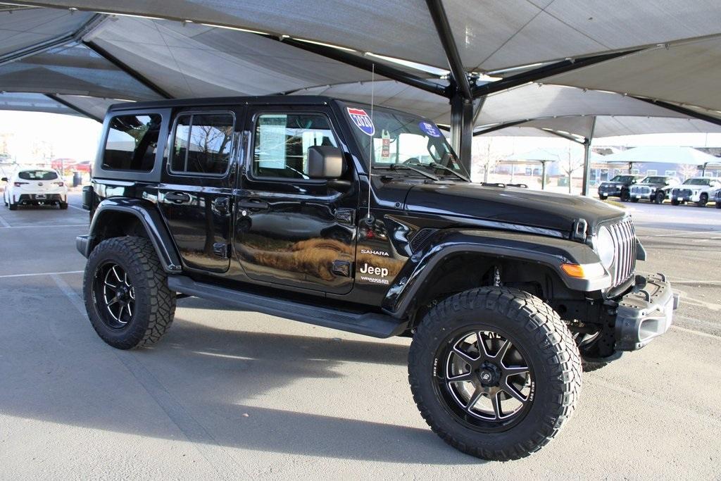 used 2020 Jeep Wrangler Unlimited car, priced at $28,900