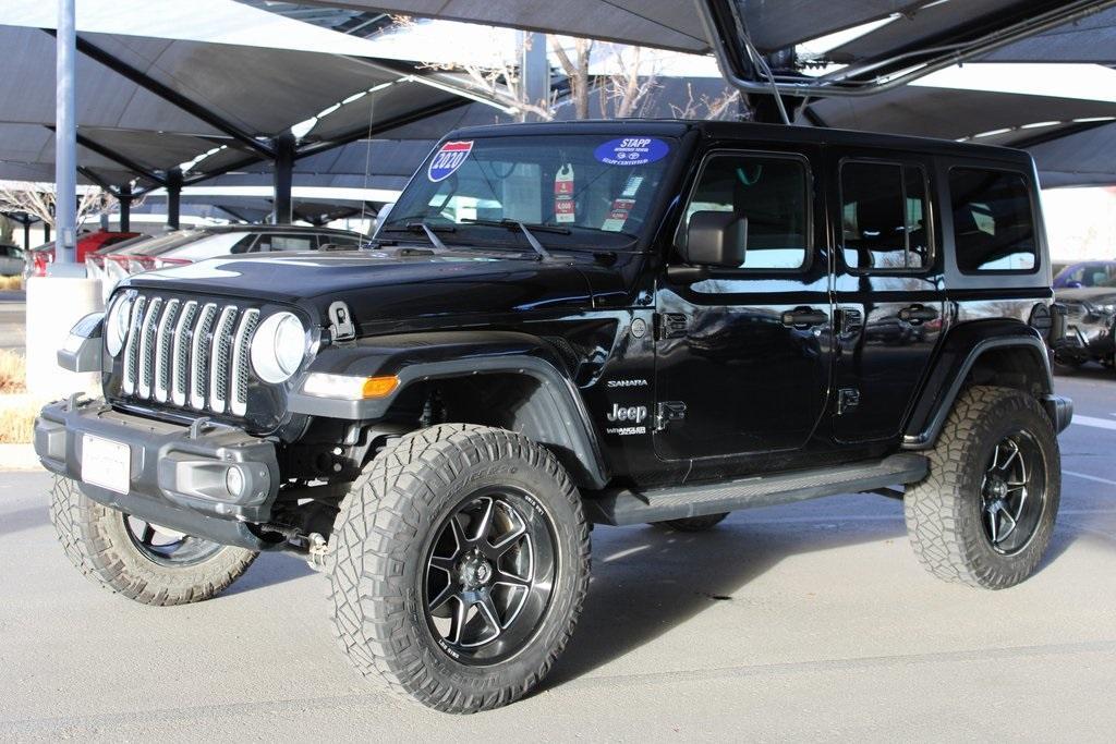 used 2020 Jeep Wrangler Unlimited car, priced at $28,900