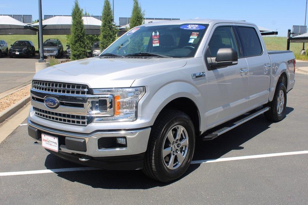 used 2018 Ford F-150 car, priced at $27,900