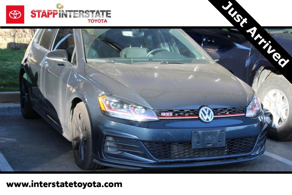 used 2021 Volkswagen Golf GTI car, priced at $23,900