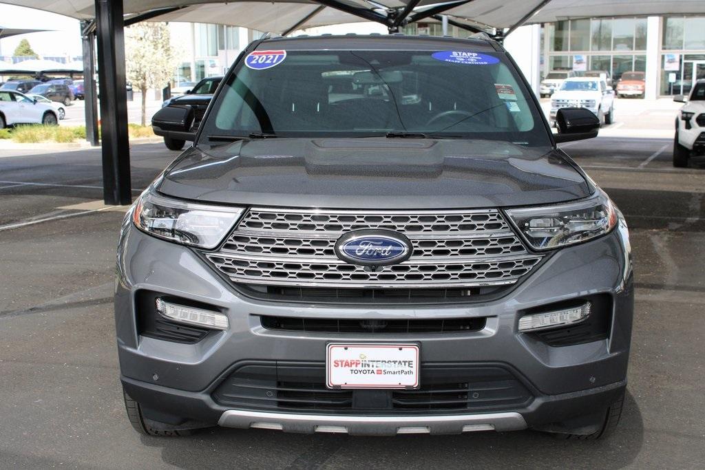 used 2021 Ford Explorer car, priced at $33,900