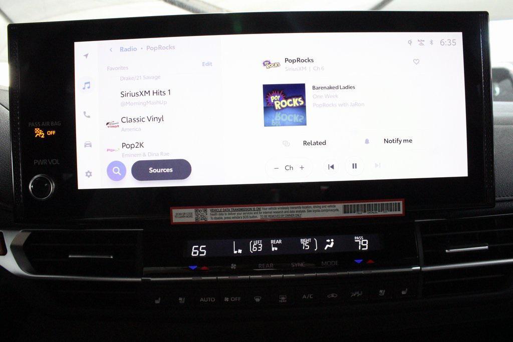 new 2025 Toyota Sienna car, priced at $59,960