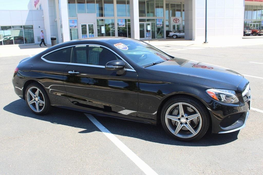 used 2017 Mercedes-Benz C-Class car, priced at $25,600