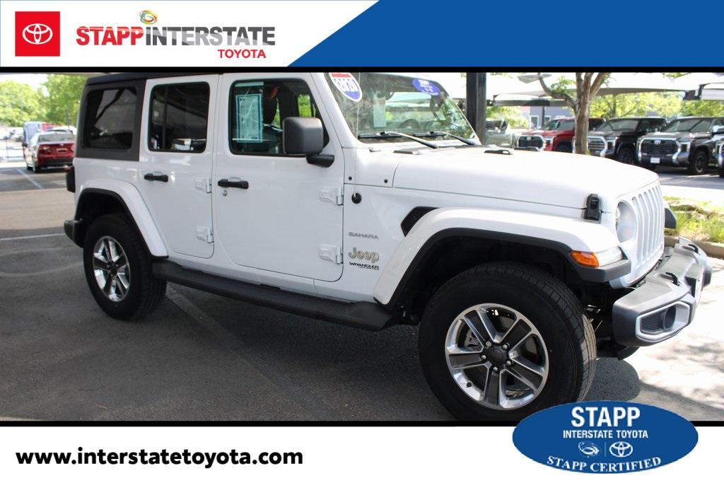 used 2020 Jeep Wrangler Unlimited car, priced at $27,700