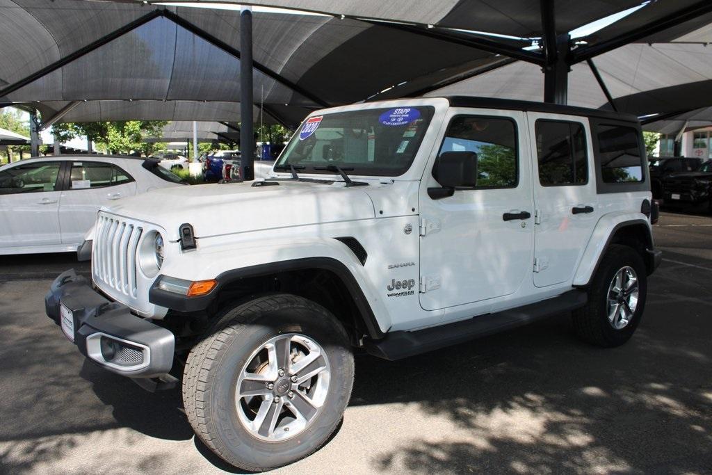 used 2020 Jeep Wrangler Unlimited car, priced at $27,700