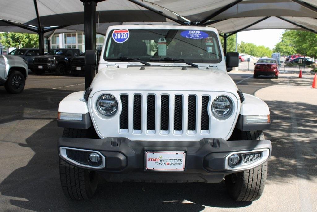 used 2020 Jeep Wrangler Unlimited car, priced at $27,700