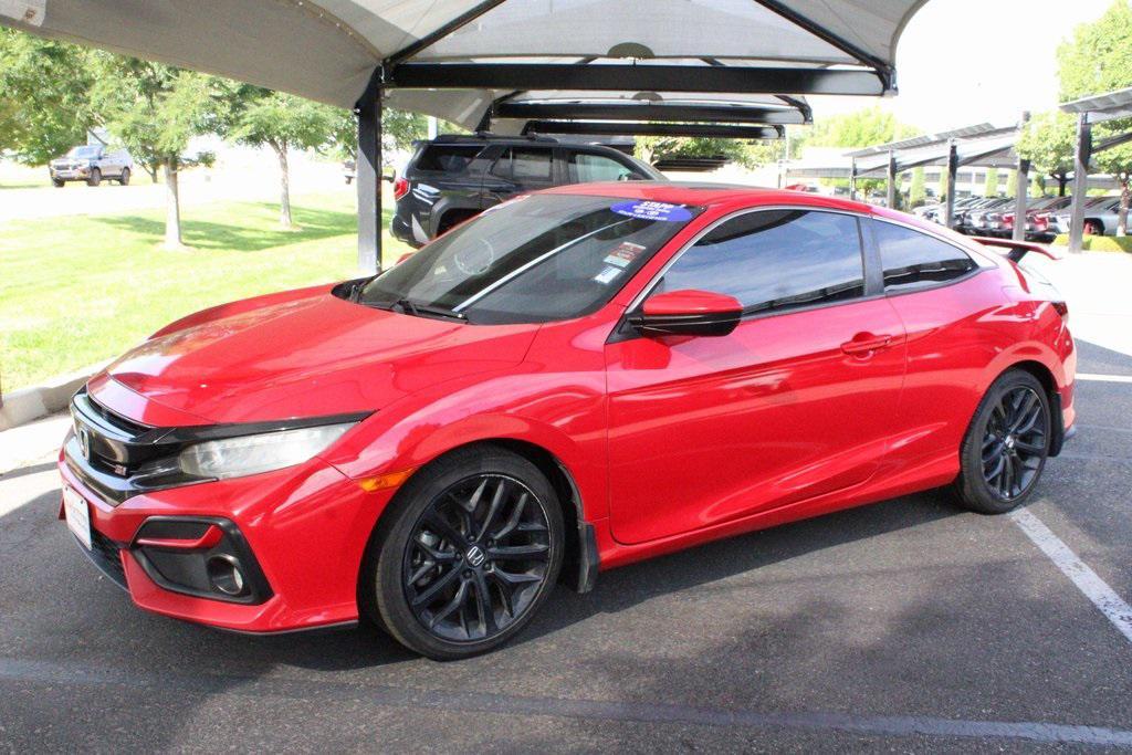 used 2020 Honda Civic Si car, priced at $18,900