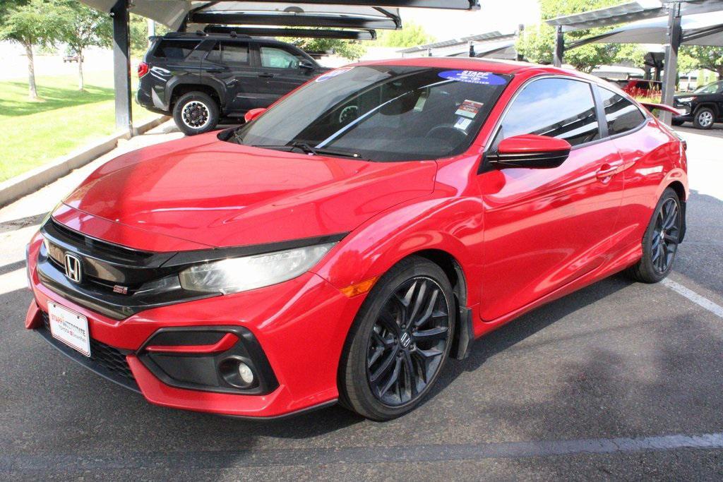 used 2020 Honda Civic Si car, priced at $18,900