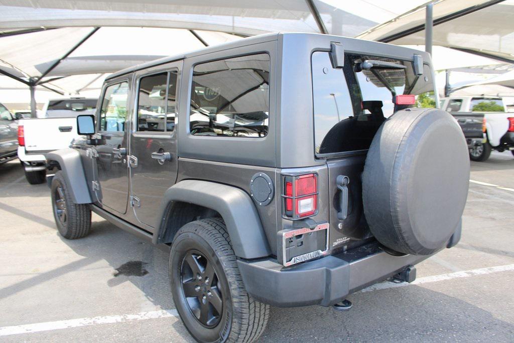 used 2017 Jeep Wrangler Unlimited car, priced at $18,900
