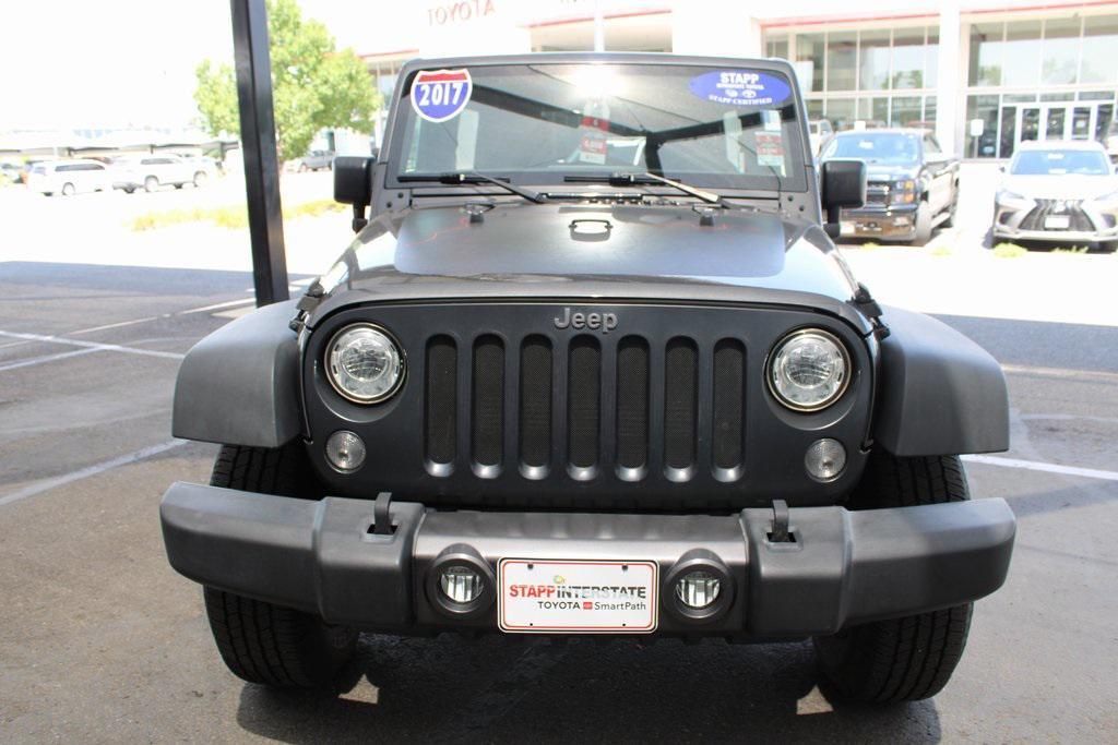 used 2017 Jeep Wrangler Unlimited car, priced at $18,900