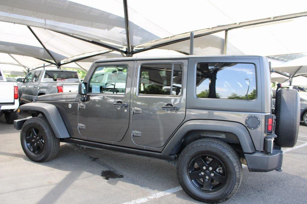 used 2017 Jeep Wrangler Unlimited car, priced at $18,900